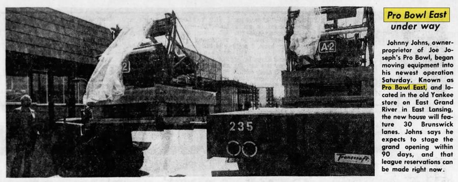 Pro-Bowl (Joe Josephs Pro-Bowl) - Apr 10 1977 Pro-Bowl East Going Up (newer photo)